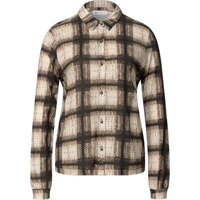 Dameshemd met lange mouwen Street One LTD QR Beige 40 Dameshemd met lange mouwen Street One LTD QR Beige 40