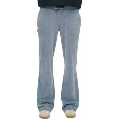 Superdry Fluwelen Wijde Pantalonnen - Tidal Blue - Joggers Superdry Fluwelen Wijde Pantalonnen - Tidal Blue - Joggers