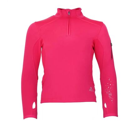 Sweatshirt meisjesfleece Peak Mountain Gany Roos 14 jaar oud Sweatshirt meisjesfleece Peak Mountain Gany Roos 14 jaar oud
