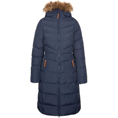 Lange damesjas Trespass Audrey Blauw XL Lange damesjas Trespass Audrey Blauw XL