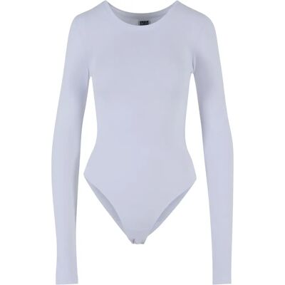 Damesbody met lange mouwen Urban Classics Stretch Jersey Wit L Damesbody met lange mouwen Urban Classics Stretch Jersey Wit L