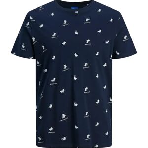 Kinder-T-shirt Jack & Jones Jorpositano Aop Bleu 14 ans Kinder-T-shirt Jack & Jones Jorpositano Aop Bleu 14 ans