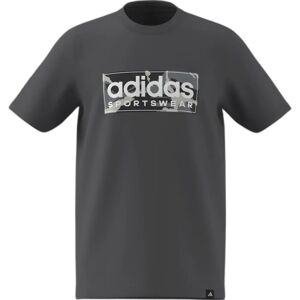 Kinder-T-shirt adidas Camo LineaGraphicr Gris 9/10 ans Kinder-T-shirt adidas Camo LineaGraphicr Gris 9/10 ans