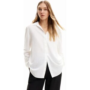 Vrouwenoverhemd Desigual Genova Blanc L Vrouwenoverhemd Desigual Genova Blanc L