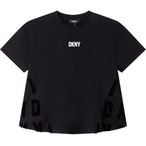 Meisjes-T-shirt Dkny D35S43 Noir 8 ans Meisjes-T-shirt Dkny D35S43 Noir 8 ans