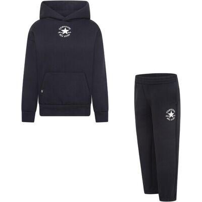 Kinder trainingspak Converse CNVN Sustainable Core PO SET Zwart 4 jaar Kinder trainingspak Converse CNVN Sustainable Core PO SET Zwart 4 jaar