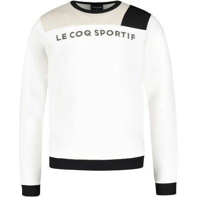 Kindertrui met ronde hals Le Coq Sportif Graphique N°1 Wit 8 jaar Kindertrui met ronde hals Le Coq Sportif Graphique N°1 Wit 8 jaar