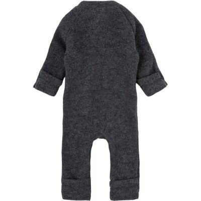 Wollen babysuit Mikk-Line Grijs 6 maanden Wollen babysuit Mikk-Line Grijs 6 maanden