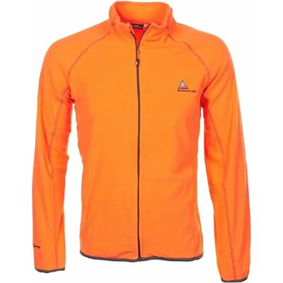 Kinder fleece sweater met volledige rits Peak Mountain Ecafone Orange 16 ans Kinder fleece sweater met volledige rits Peak Mountain Ecafone Orange 16 ans