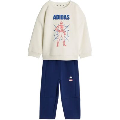 Set van sweatshirt en broek voor baby adidas Marvel Spider-Man Blanc 3/6 mois Set van sweatshirt en broek voor baby adidas Marvel Spider-Man Blanc 3/6 mois