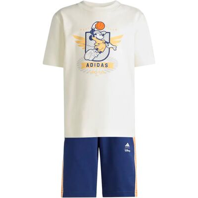 Kinder-T-shirt adidas Disney Mickey Mouse Blanc 6/7 ans Kinder-T-shirt adidas Disney Mickey Mouse Blanc 6/7 ans