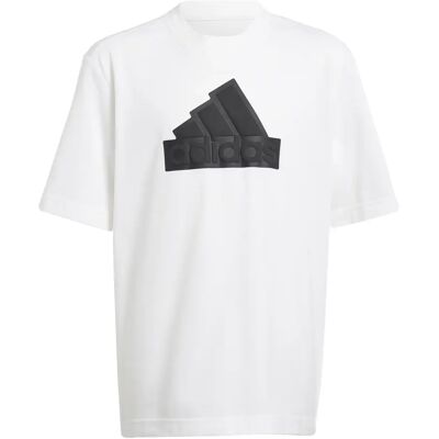 Piqué T-shirt voor kinderen adidas Future Icons Logo Blanc 7/8 ans Piqué T-shirt voor kinderen adidas Future Icons Logo Blanc 7/8 ans