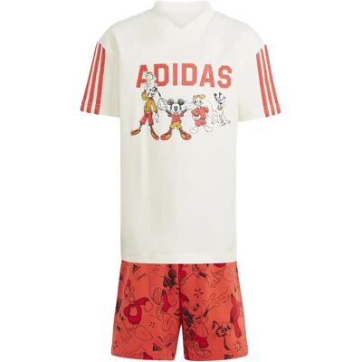 Baby t-shirt en shortset adidas Disney Mickey Mouse Blanc 18/24 mois Baby t-shirt en shortset adidas Disney Mickey Mouse Blanc 18/24 mois