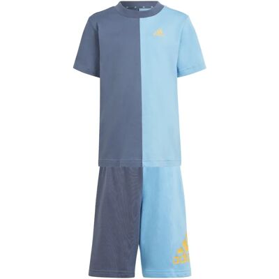 Kinder t-shirt en korte broek set adidas Essentials Colorblock Bleu 6/7 ans Kinder t-shirt en korte broek set adidas Essentials Colorblock Bleu 6/7 ans