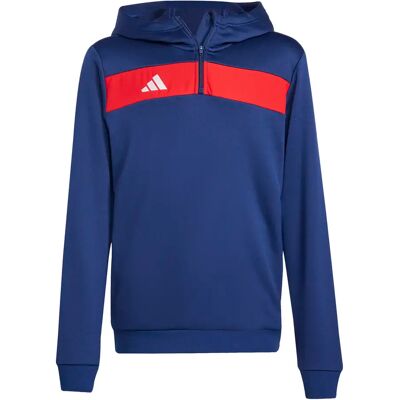 Junior Hoodie adidas Tiro 25 Essentials Bleu 13/14 ans Junior Hoodie adidas Tiro 25 Essentials Bleu 13/14 ans