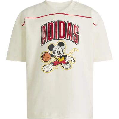 Kinder-T-shirt adidas Disney Mickey Mouse Blanc 6/7 ans Kinder-T-shirt adidas Disney Mickey Mouse Blanc 6/7 ans