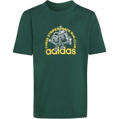 T-shirt kind adidas Snacks Graphic Vert 4/5 ans T-shirt kind adidas Snacks Graphic Vert 4/5 ans