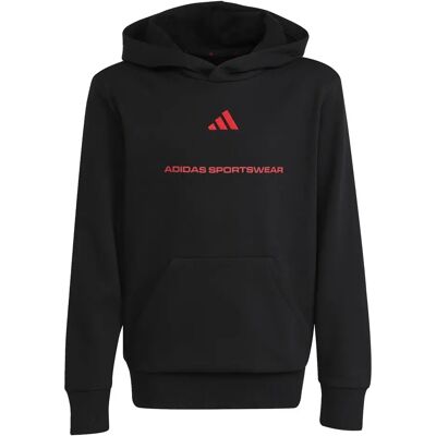 Junior Hoodie adidas Slogan Noir 9/10 ans Junior Hoodie adidas Slogan Noir 9/10 ans