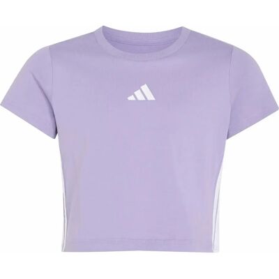 100% Katoenen T-shirt Meisje adidas Essentials Violet 7/8 ans 100% Katoenen T-shirt Meisje adidas Essentials Violet 7/8 ans