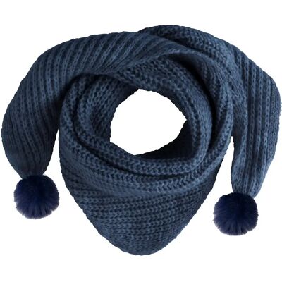 Sjaal met pompon kind Baby's Only Cool Bleu 3/8 ans Sjaal met pompon kind Baby's Only Cool Bleu 3/8 ans