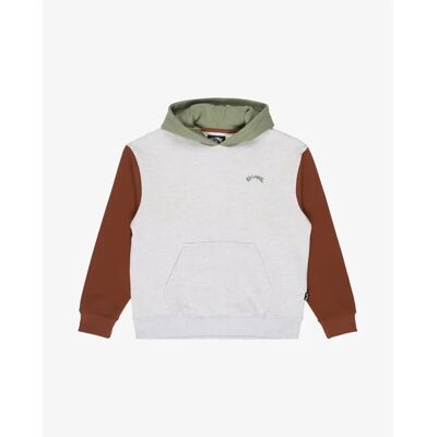 Junior Hoodie Billabong Arch Block PO Y Gris 12 ans Junior Hoodie Billabong Arch Block PO Y Gris 12 ans