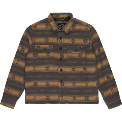 Overhemd voor kinderen Billabong Offshore Lined Marron 16 ans Overhemd voor kinderen Billabong Offshore Lined Marron 16 ans