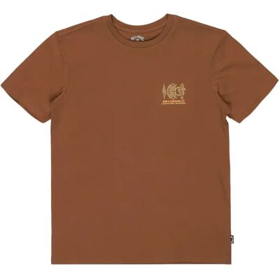 Kinder-T-shirt Billabong Fauna Marron 16 ans Kinder-T-shirt Billabong Fauna Marron 16 ans