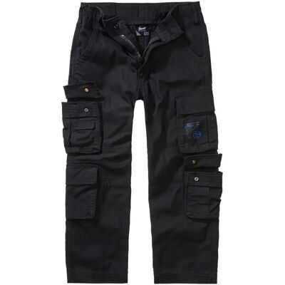 Cargo broek voor kinderen Brandit Pure Vintage Noir 11/12 ans Cargo broek voor kinderen Brandit Pure Vintage Noir 11/12 ans