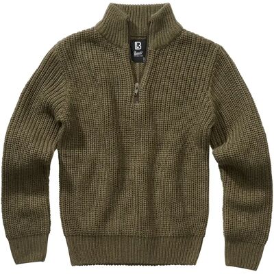 Kindertrui Brandit Marine Troyer Vert 9/10 ans Kindertrui Brandit Marine Troyer Vert 9/10 ans