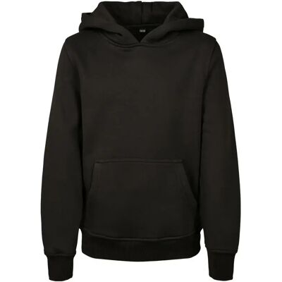 Girl hoodie Build Your Brand Noir 5/6 ans Girl hoodie Build Your Brand Noir 5/6 ans