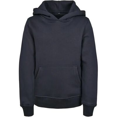 Girl hoodie Build Your Brand Bleu 12/13 ans Girl hoodie Build Your Brand Bleu 12/13 ans