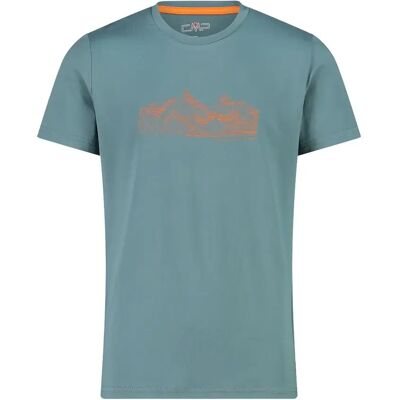 CMP 31T8394 - Kinder T-shirt met bergprint CMP 31T8394 - Kinder T-shirt met bergprint