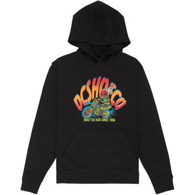 Junior Hoodie DC Shoes Brap The Ride Noir 12 ans Junior Hoodie DC Shoes Brap The Ride Noir 12 ans