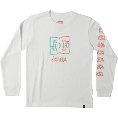 Kinder-T-shirt met lange mouwen DC Shoes New Deals Blanc 14 ans Kinder-T-shirt met lange mouwen DC Shoes New Deals Blanc 14 ans