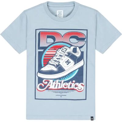 Kinder-T-shirt DC Shoes Manteca Tribute Bleu 14 ans Kinder-T-shirt DC Shoes Manteca Tribute Bleu 14 ans