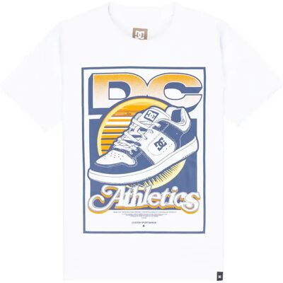 Kinder-T-shirt DC Shoes Manteca Tribute Blanc 8 ans Kinder-T-shirt DC Shoes Manteca Tribute Blanc 8 ans