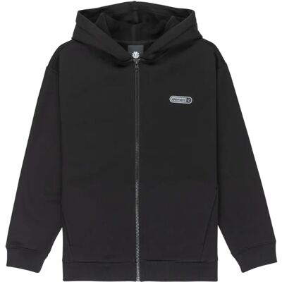 Kindertrui met rits en capuchon Element Capsule Rain Noir 12 ans Kindertrui met rits en capuchon Element Capsule Rain Noir 12 ans