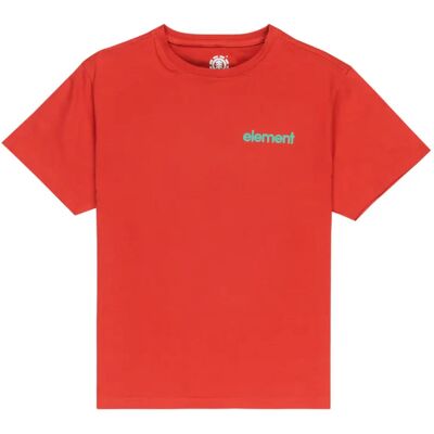 Bedrukte T-shirt kind Element Stone Rouge 16 ans Bedrukte T-shirt kind Element Stone Rouge 16 ans