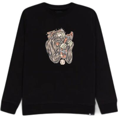 Kinder sweatshirt Element Bite Crew Noir 12 ans Kinder sweatshirt Element Bite Crew Noir 12 ans