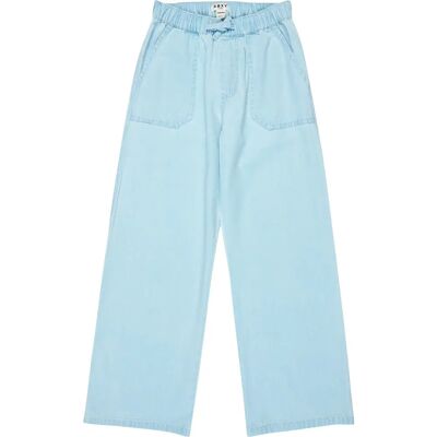 Loose Jeans Meisje Roxy Seaside View Bleu 14 ans Loose Jeans Meisje Roxy Seaside View Bleu 14 ans
