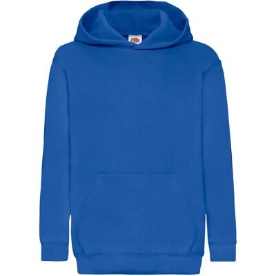 Junior Hoodie Fruit of the Loom Classic Bleu 14/15 ans Junior Hoodie Fruit of the Loom Classic Bleu 14/15 ans