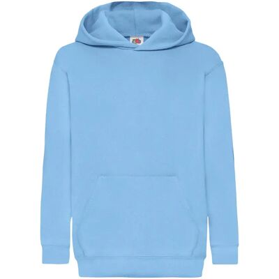 Junior Hoodie Fruit of the Loom Classic Bleu 14/15 ans Junior Hoodie Fruit of the Loom Classic Bleu 14/15 ans