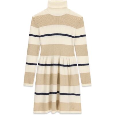 Trapeze Sweater Jurk Meisje Guess Beige 12 ans Trapeze Sweater Jurk Meisje Guess Beige 12 ans