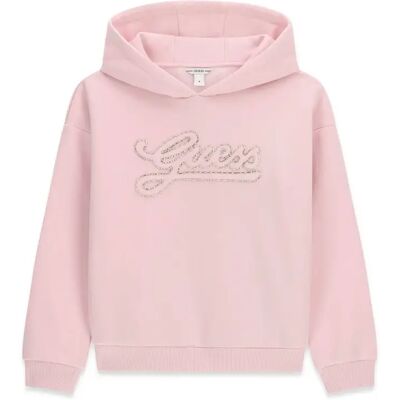 Girl hoodie Guess Active Rose 14 ans Girl hoodie Guess Active Rose 14 ans