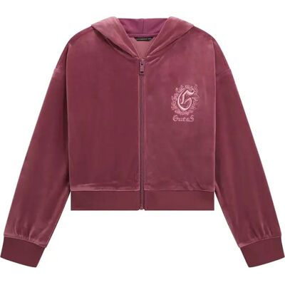 Meisjescapuchon met volledige rits Guess Rouge 8 ans Meisjescapuchon met volledige rits Guess Rouge 8 ans