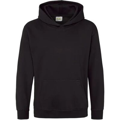 Junior Hoodie Just Hoods Noir 7/8 ans Junior Hoodie Just Hoods Noir 7/8 ans