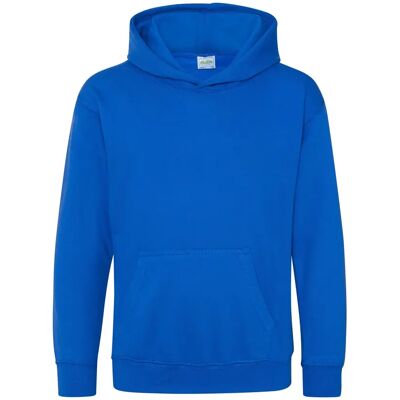 Junior Hoodie Just Hoods Bleu 3/4 ans Junior Hoodie Just Hoods Bleu 3/4 ans