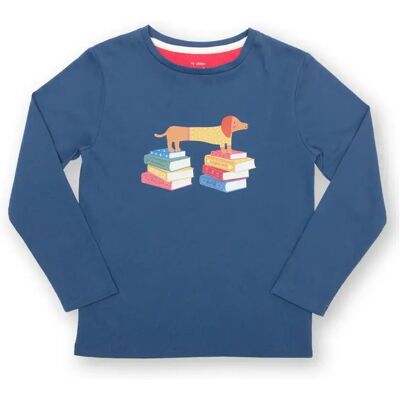 T-shirt voor babymeisjes Kite Clever Sausage Bleu 3 ans T-shirt voor babymeisjes Kite Clever Sausage Bleu 3 ans