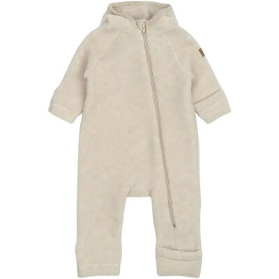 Babykleding van wol met oren Mikk-Line Blanc 4 ans Babykleding van wol met oren Mikk-Line Blanc 4 ans