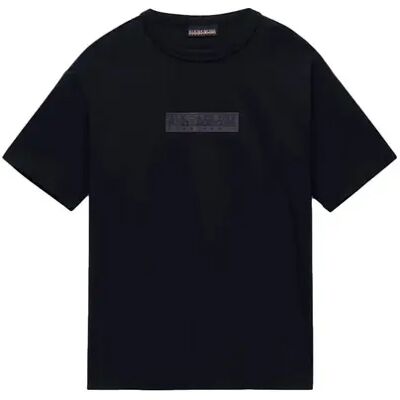 Kinder-T-shirt Napapijri New Box Logo Noir 14 ans Kinder-T-shirt Napapijri New Box Logo Noir 14 ans